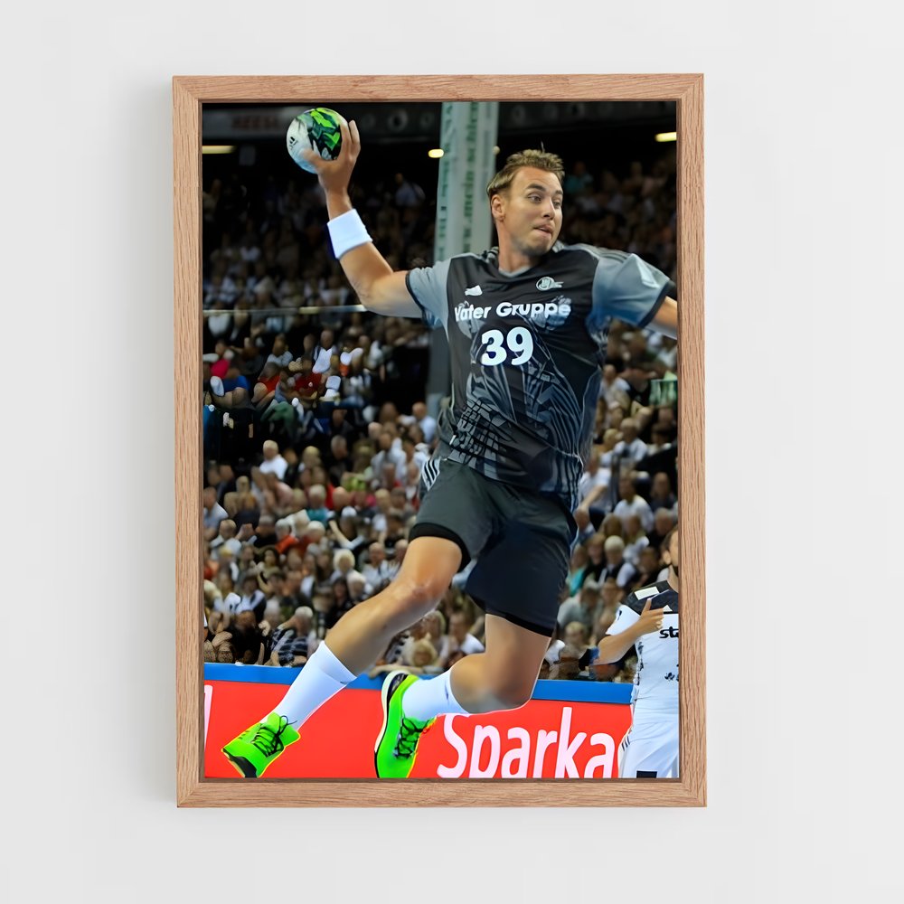 Poster Filip de jicha – affiche Handball (vue 4)